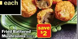 M & M Food Market Fried Battered Mushrooms offer