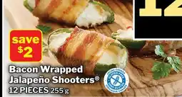 M & M Food Market Bacon Wrapped Jalapeño Shooters offer