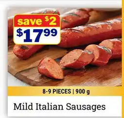 M & M Food Market Mild Italian Sausages offer