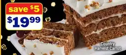 M & M Food Market Country Harvest Carrot Cake offer