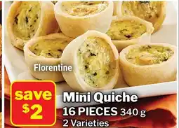 M & M Food Market Mini Quiche offer
