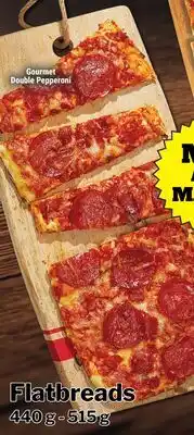 M & M Food Market Gourmet Double Pepperoni Flatbread offer