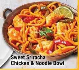 M & M Food Market Sweet Sriracha Chicken & Noodle Bowl offer