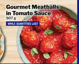 M & M Food Market Gourmet Meatballs in Tomato Sauce offer