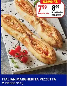 M & M Food Market ITALIAN MARGHERITA PIZZETTA 2 PIECES offer