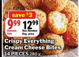 M & M Food Market Crispy Everything Cream Cheese Bites offer
