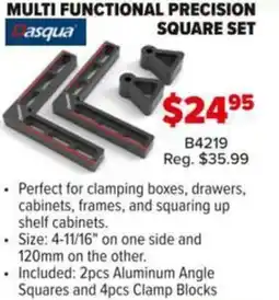 Busy Bee Tools Multi functional precision square set offer