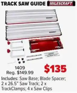 Busy Bee Tools Track saw guide offer