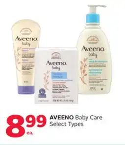 Rexall AVEENO Baby Care offer