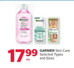Rexall GARNIER Skin Care offer