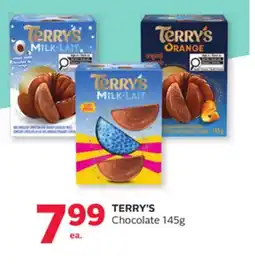 Rexall TERRY'S Chocolate offer