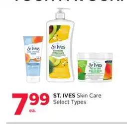 Rexall ST. IVES Skin Care offer
