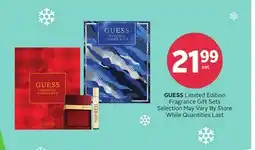 Rexall GUESS Limited Edition Fragrance Gift Sets offer