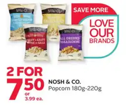 Rexall NOSH & CO. Popcorn offer