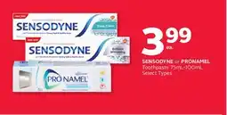 Rexall SENSODYNE or PRONAMEL Toothpaste offer