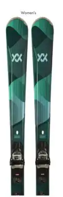 Sport Chek VOLKL WOMEN'S SHINE SX PEREGRINE SKIS W/V MOTION 10 GW BINDINGS offer