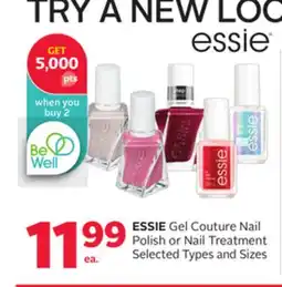 Rexall ESSIE Gel Couture Nail Polish or Nail Treatment offer