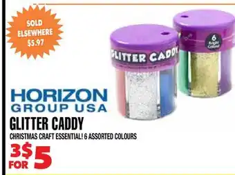 Len's Mill Stores HORIZON GROUP USA GLITTER CADDY offer
