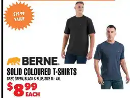 Len's Mill Stores BERNE SOLID COLOURED T-SHIRTS offer