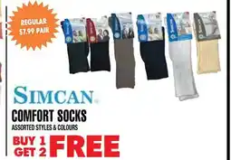 Len's Mill Stores COMFORT SOCKS offer