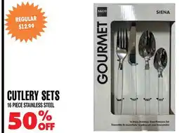 Len's Mill Stores CUTLERY SETS offer
