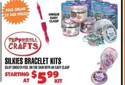 Len's Mill Stores SILKIES BRACELET KITS offer
