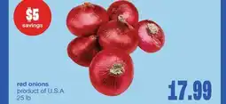 Wholesale Club Red Onions offer