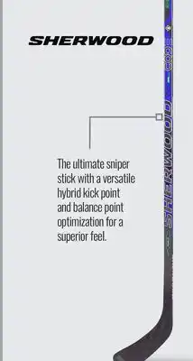 Hockey Life SHERWOOD CODE ENCRYPT 3 JUNIOR HOCKEY STICK offer