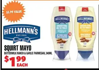Len's Mill Stores HELLMANN'S SQUIRT MAYO offer