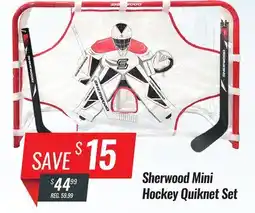 Hockey Life SHERWOOD MINI HOCKEY QUIKNET SET offer