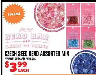 Len's Mill Stores CZECH SEED BEAD ASSORTED MIX offer