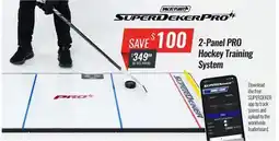 Hockey Life SUPERDEKER 2-PANEL PRO HOCKEY TRAINING SYSTEM offer
