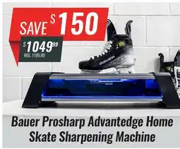 Hockey Life BAUER PROSHARP ADVANTEDGE HOME SKATE SHARPENING MACHINE offer