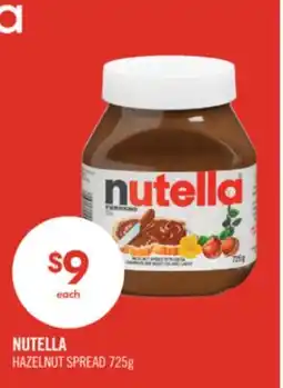 Shoppers Drug Mart NUTELLA HAZELNUT SPREAD offer