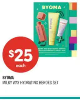 Shoppers Drug Mart BYOMA MILKY WAY HYDRATING HEROES SET offer