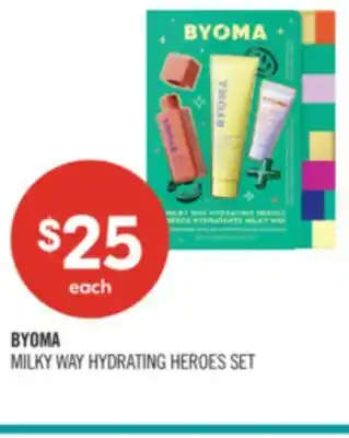 Shoppers Drug Mart BYOMA MILKY WAY HYDRATING HEROES SET offer