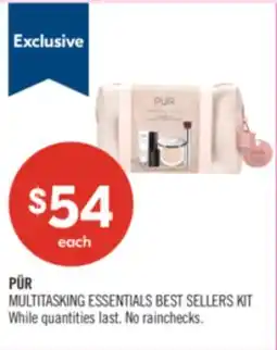 Shoppers Drug Mart PÜR MULTITASKING ESSENTIALS BEST SELLERS KIT offer