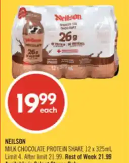 Shoppers Drug Mart NEILSON MILK CHOCOLATE PROTEIN SHAKE offer