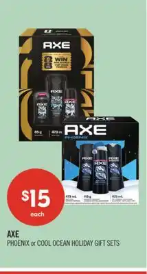 Shoppers Drug Mart AXE PHOENIX or COOL OCEAN HOLIDAY GIFT SETS offer