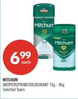Shoppers Drug Mart MITCHUM ANTIPERSPIRANT/DEODORANT offer