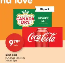Shoppers Drug Mart COCA-COLA BEVERAGES offer