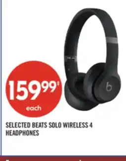 Shoppers Drug Mart SELECTED BEATS SOLO WIRELESS 4 HEADPHONES offer