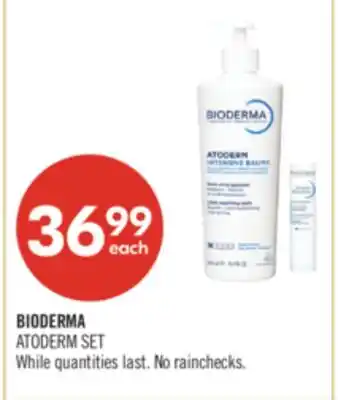 Shoppers Drug Mart BIODERMA ATODERM SET offer
