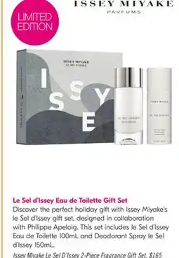 Shoppers Drug Mart Issey Miyake Le Sel D'Issey 2-Piece Fragrance Gift Set offer