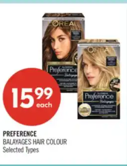Shoppers Drug Mart PREFERENCE BALAYAGES HAIR COLOUR offer
