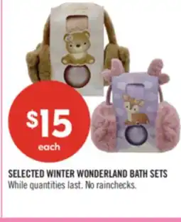 Shoppers Drug Mart SELECTED WINTER WONDERLAND BATH SETS offer