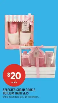 Shoppers Drug Mart SELECTED SUGAR COOKIE HOILIDAY BATH SETS offer