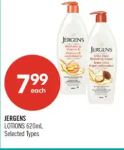 Shoppers Drug Mart JERGENS LOTIONS offer
