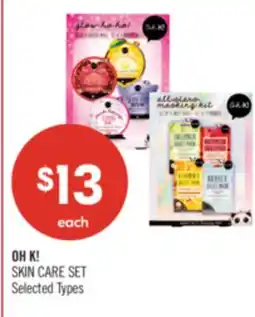 Shoppers Drug Mart OH K! SKIN CARE SET offer