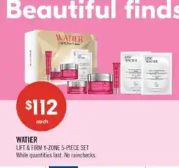 Shoppers Drug Mart WATIER LIFT & FIRM Y-ZONE 5-PIECE SET offer